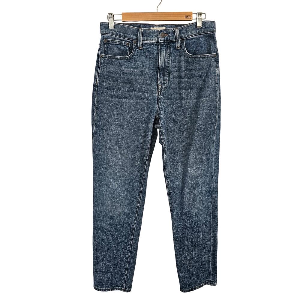 MADEWELL Tall Classic Straight Jeans in Coldbrook Wash Size 29T